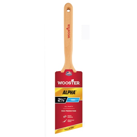 Wooster Wooster Alpha 2-1/2 in. Firm Angle Paint Brush 4231-2 1/2